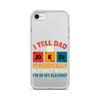 I Tell Dad Jokes Periodically But Only When I'm In My Element Clear Case for iPhone®