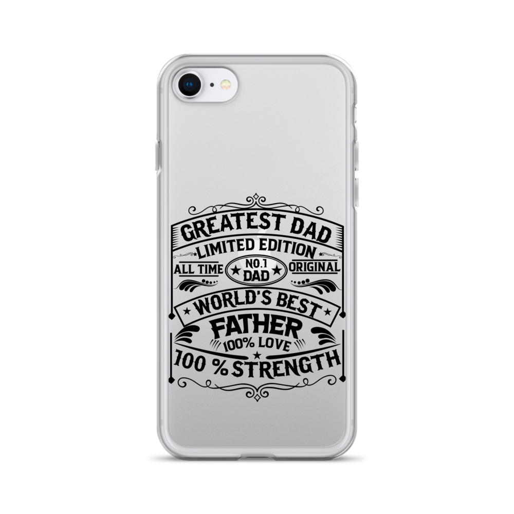 Greatest Dad Limited Edition All Time Clear Case for iPhone®