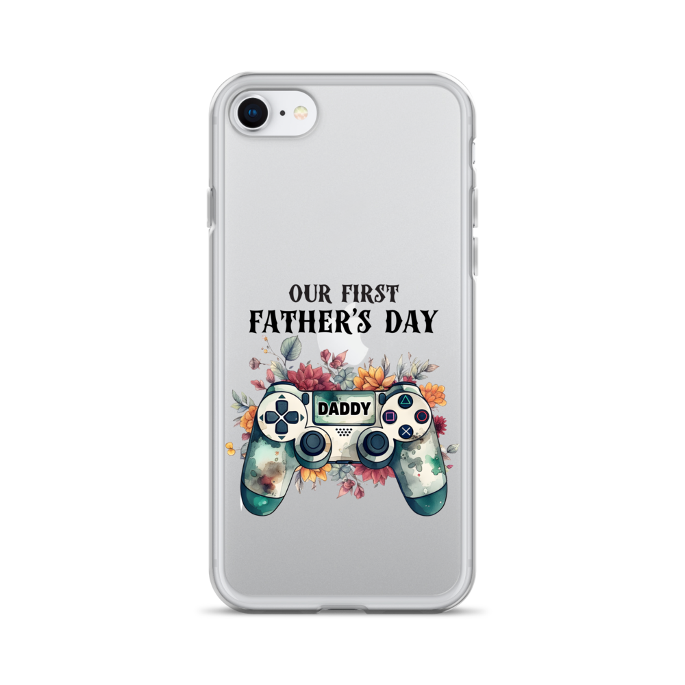 Our First Father's day Clear Case for iPhone®