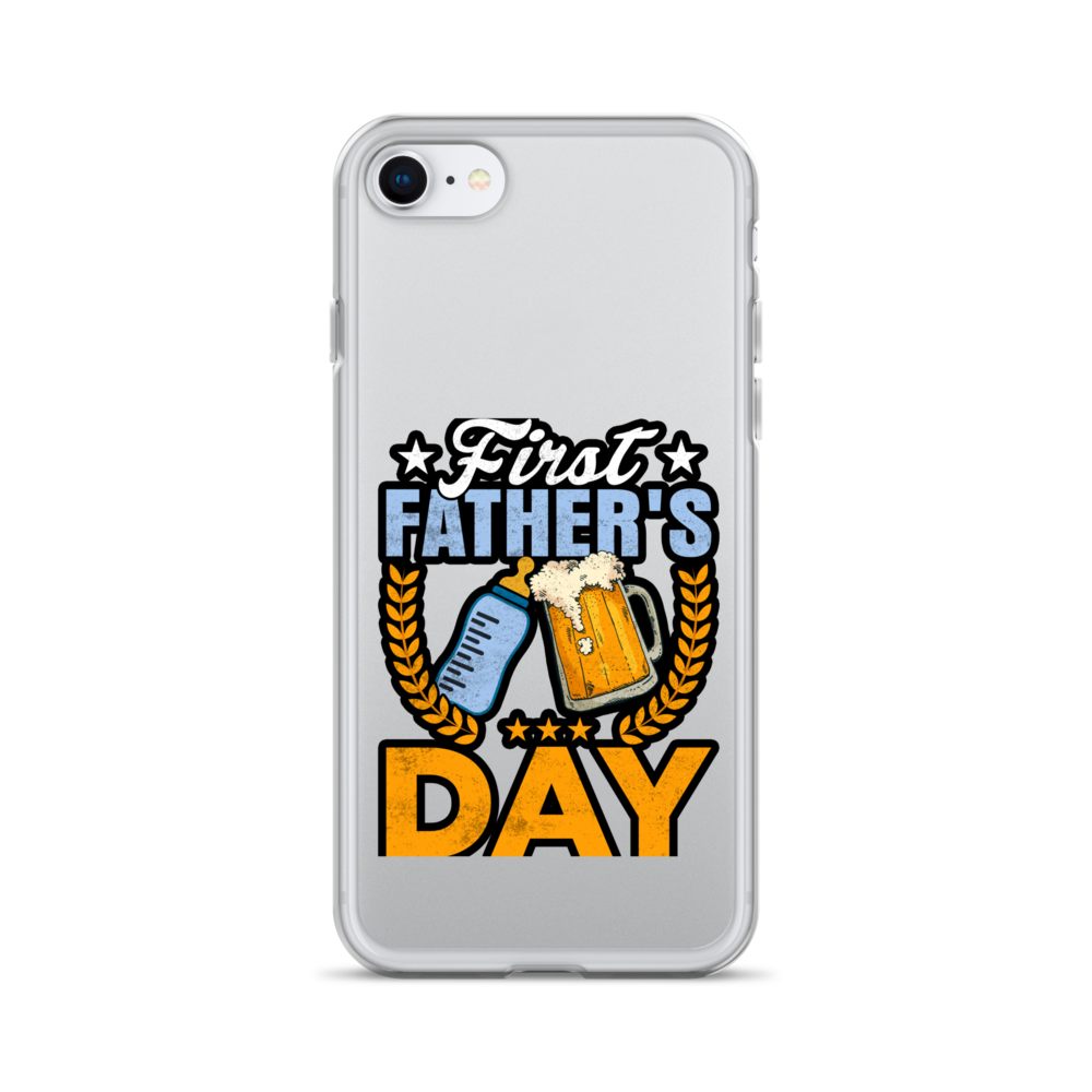 First Father's Day Clear Case for iPhone®