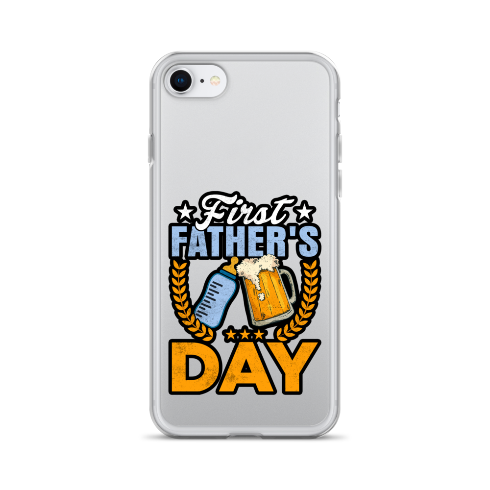 Father's First Day Clear Case for iPhone®