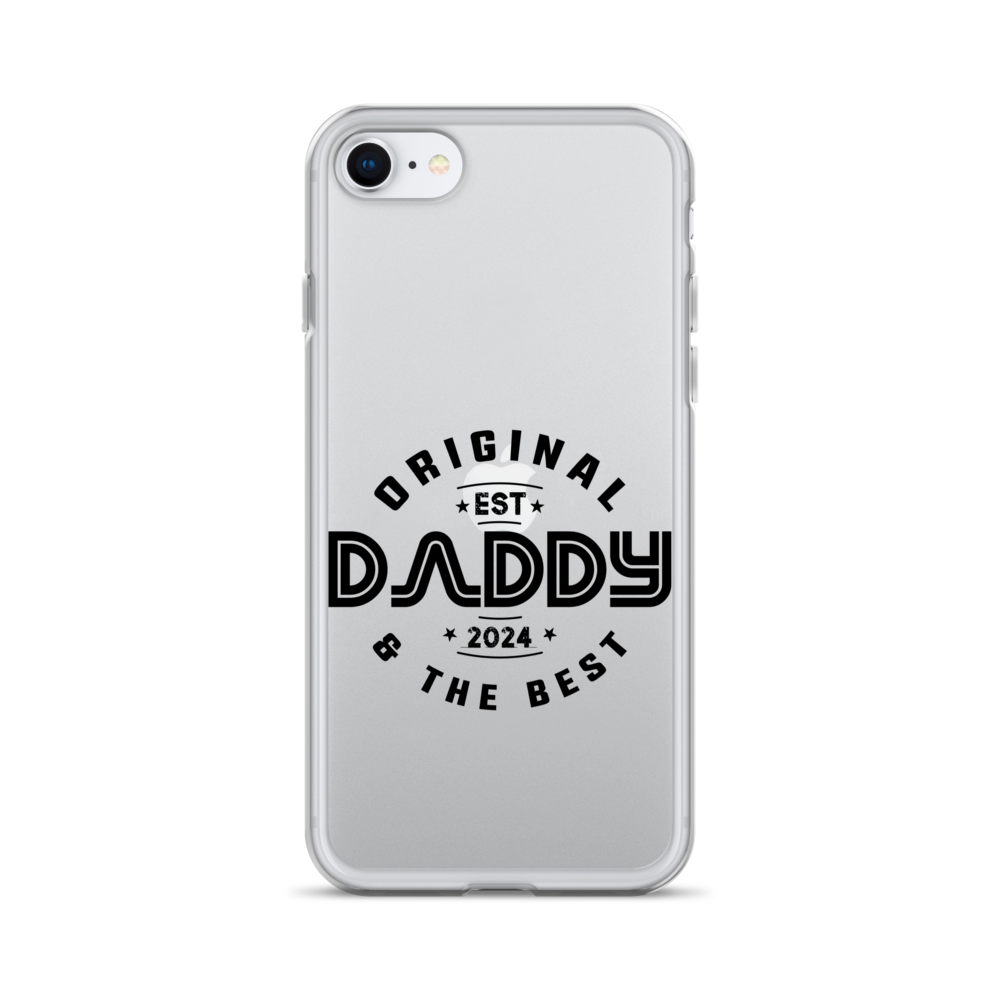 Original And The Best Daddy Establish 2024 Clear Case for iPhone®