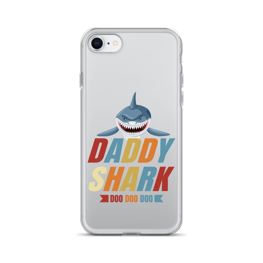 Daddy Shark Doo Doo Doo Clear Case for iPhone®