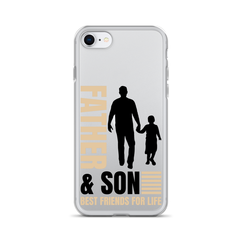 Father & Son Best Friends For Life Clear Case for iPhone®