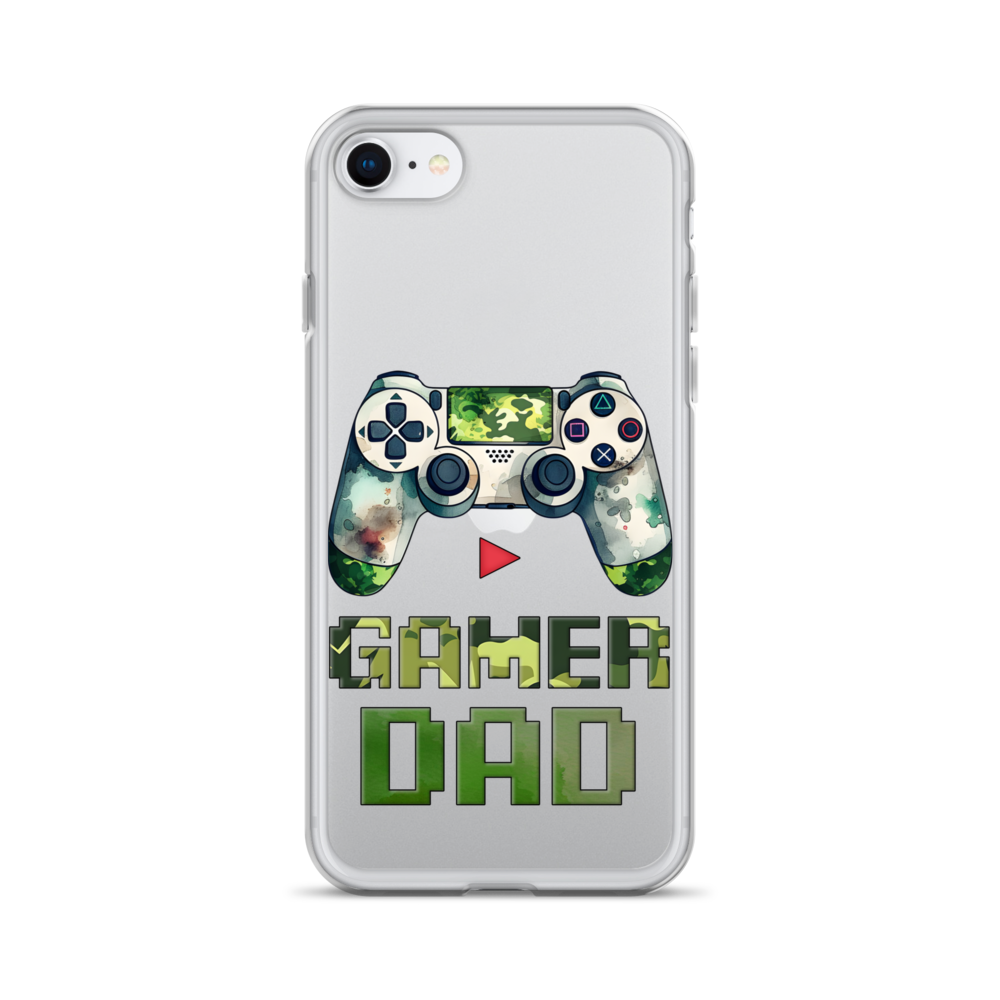 Gamer Dad Clear Case for iPhone®