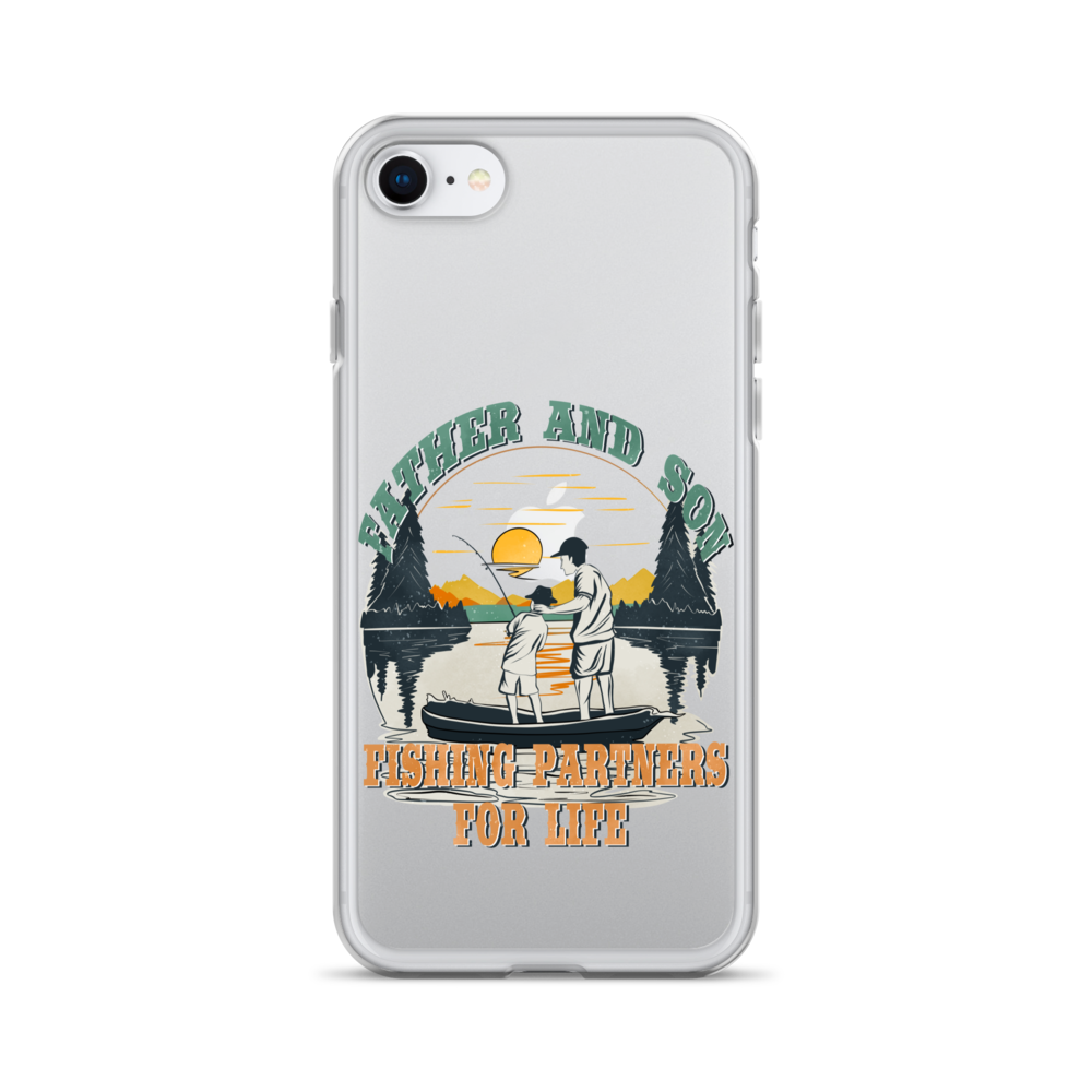 Father And Son Fishing Partners For Life Clear Case for iPhone®