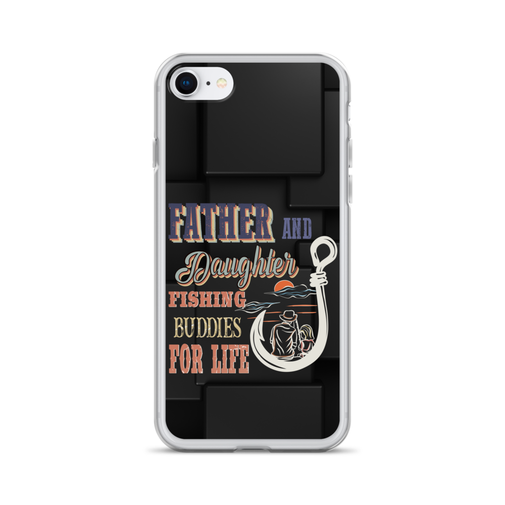 Father And Daughter Fishing Buddies For Life Clear Case for iPhone®