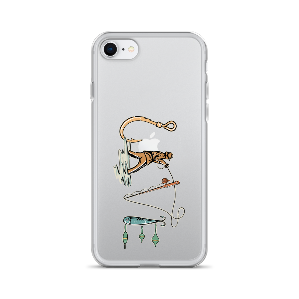 I Love Fishing Clear Case for iPhone®