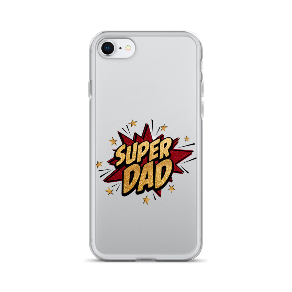 Super Dad Clear Case for iPhone®