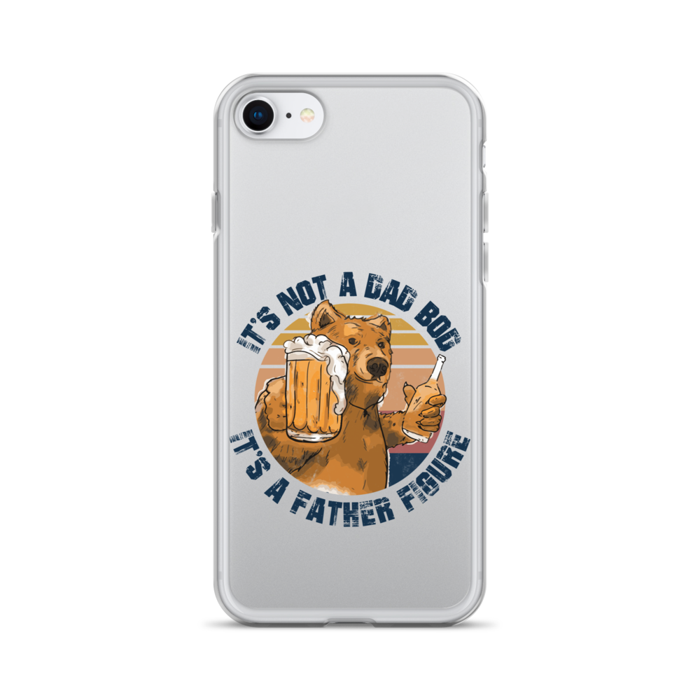 It's Not A Bod Dad It's A Father Figure Clear Case for iPhone®