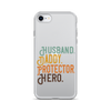 Husband. Daddy. Protector. Hero Clear Case for iPhone®