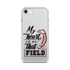 My Heart Is On That Field Clear Case for iPhone®