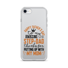 Happy Father's Day to My Amazing Step-Dad Thanks For Putting Up With My Mom Clear Case for iPhone®