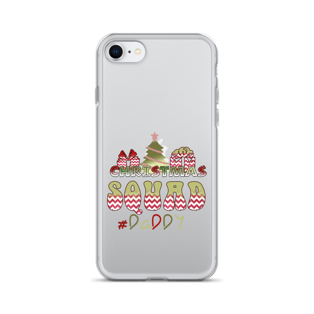 Christmas Squad Daddy Clear Case for iPhone®