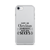 Come On Christmas Daddy Needs New Socks Clear Case for iPhone®