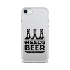 Dad Needs Beer Clear Case for iPhone®