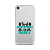 First Christmas As Daddy Clear Case for iPhone®