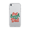 First Christmas As Dad Clear Case for iPhone®