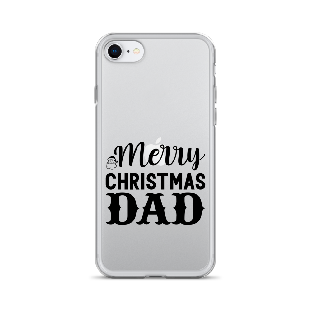 Merry Christmas Dad Clear Case for iPhone®