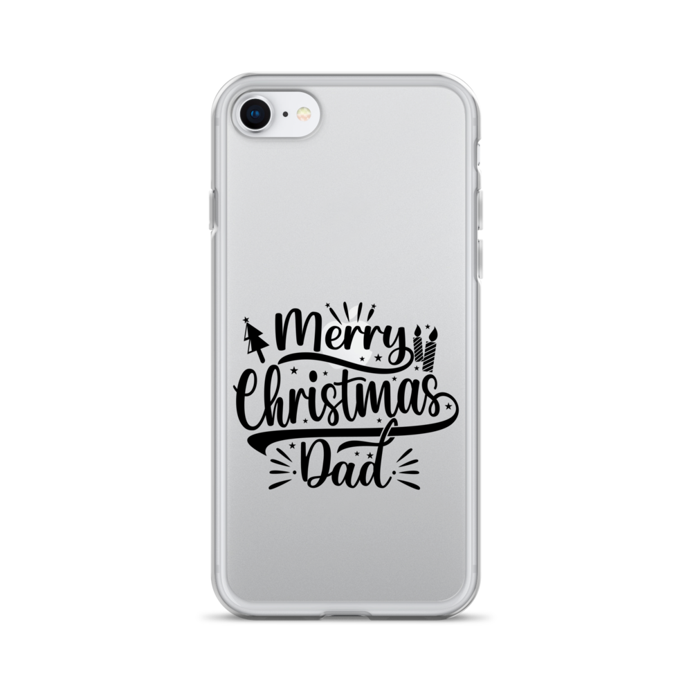 Merry Christmas Dad Clear Case for iPhone®