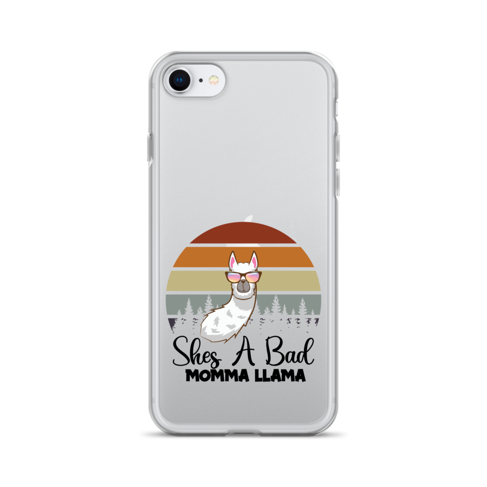 She's A Bad Momma Llama Clear Case for iPhone®