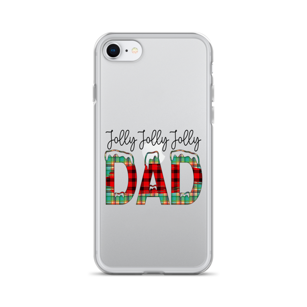 Jolly Jolly Jolly Dad Clear Case for iPhone®