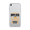 I Just Want To Drink Beer And Embarrass My Kids Clear Case for iPhone®