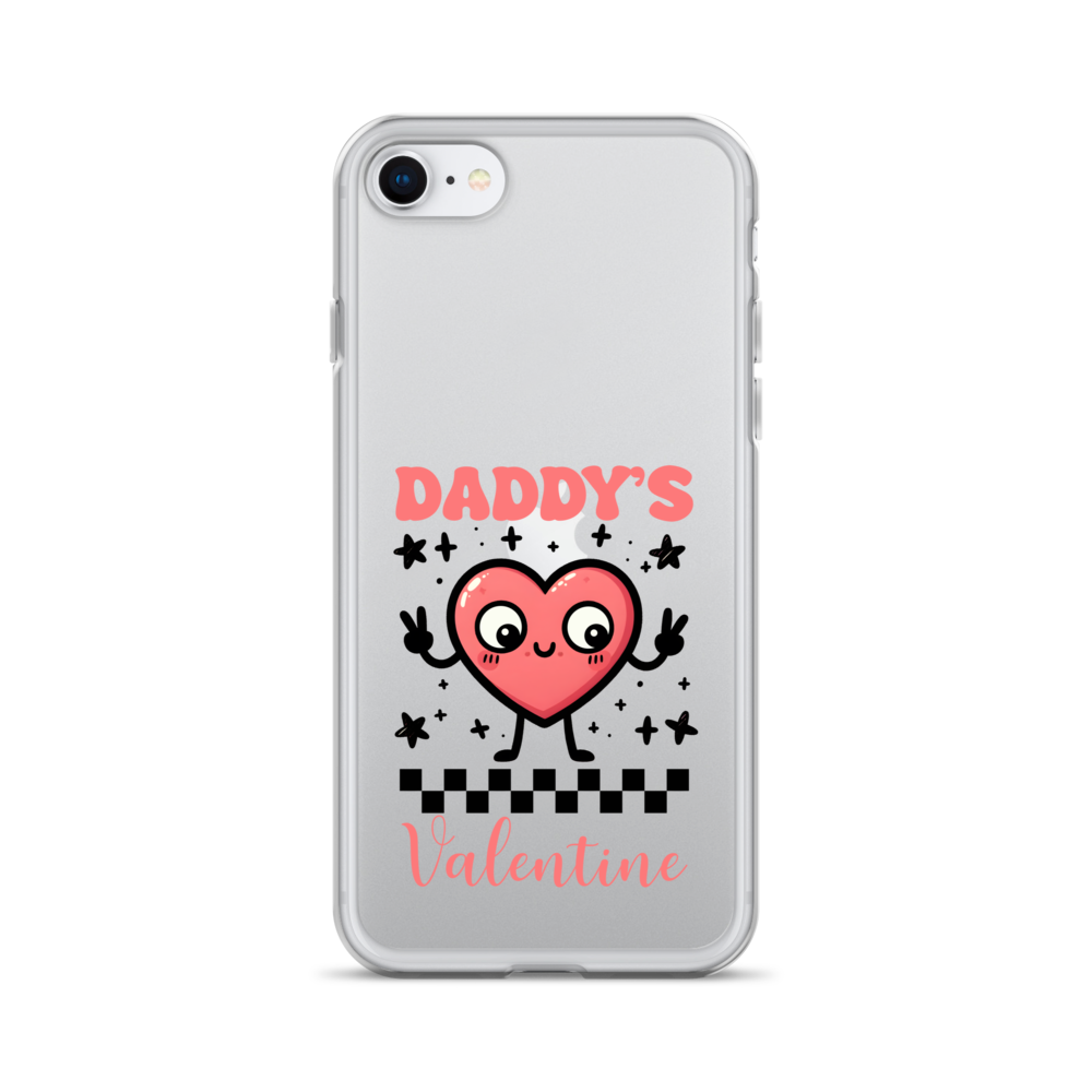 Daddy's Valentine Clear Case for iPhone®