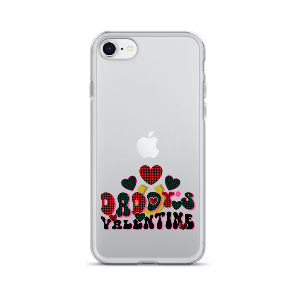 Daddy's Valentine Clear Case for iPhone®