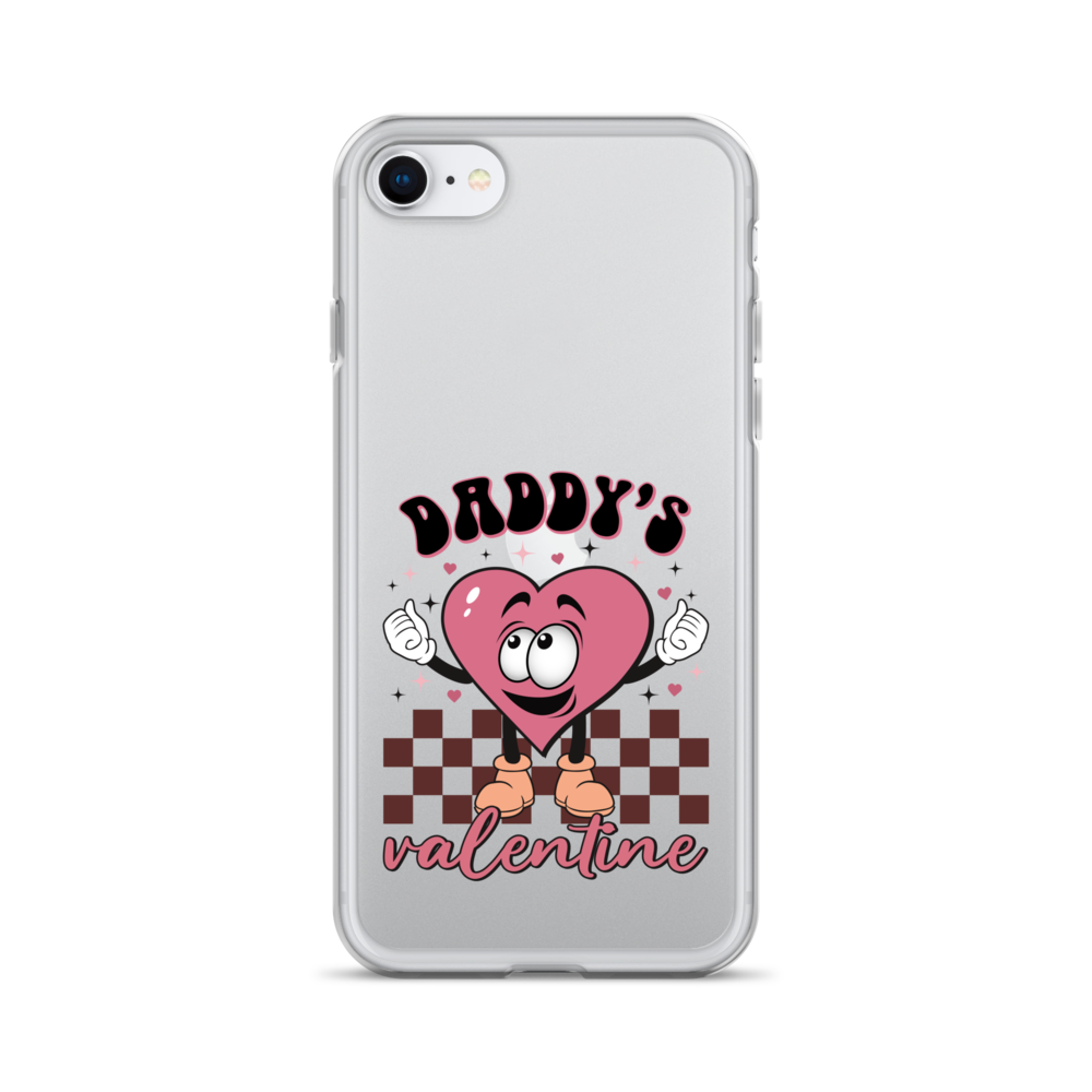 Daddy's Valentine Clear Case for iPhone®