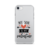 My Son Is My Valentine Clear Case for iPhone®