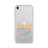 Always Read The Fine Print I'm Pregnant Clear Case for iPhone®