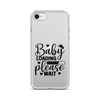 Baby Loading Please Wait Clear Case for iPhone®