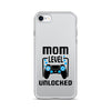 Mom Level Unlocked Clear Case for iPhone®