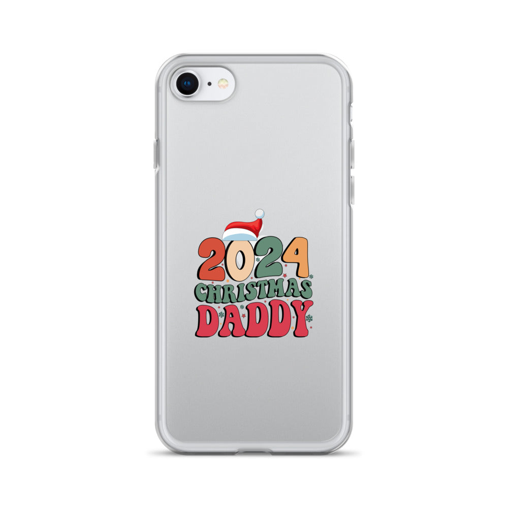 2024 Christmas Daddy Clear Case for iPhone®