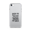 When My Father Didnt Have My Hand He Had My Back Clear Case for iPhone®