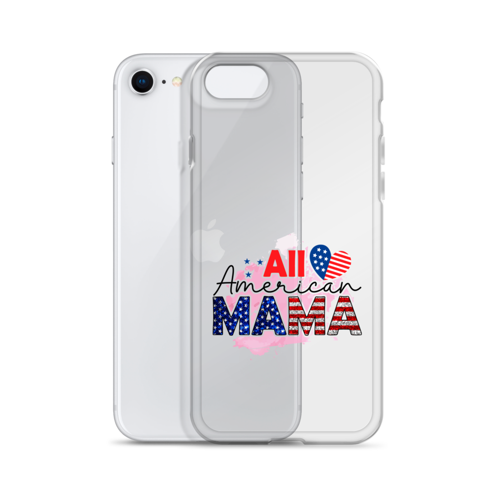 All American Mama Clear Case for iPhone®