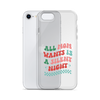 All Mama Wants Is A Silent Night Clear Case for iPhone®