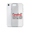 Baseball Dad Clear Case for iPhone®