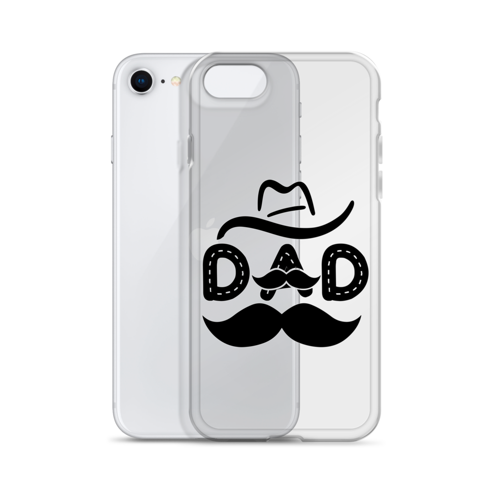 Dad Cowboy Clear Case for iPhone®