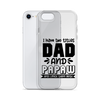 I Have Two Titles Dad And Papaw And I Rock Them Both Clear Case for iPhone®