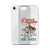 Daddy & Daughter Not Always Eye to Eye But Always Heart To Heart Clear Case for iPhone®