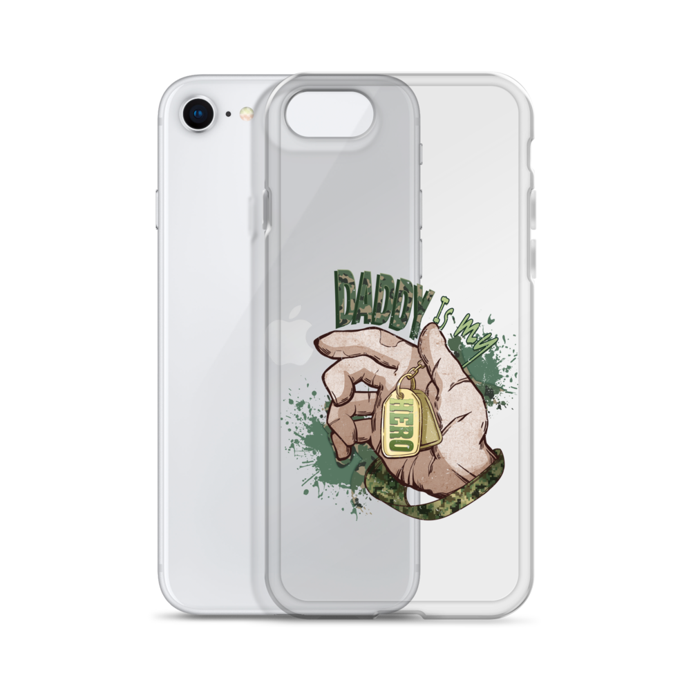 Daddy Is My Hero Clear Case for iPhone®