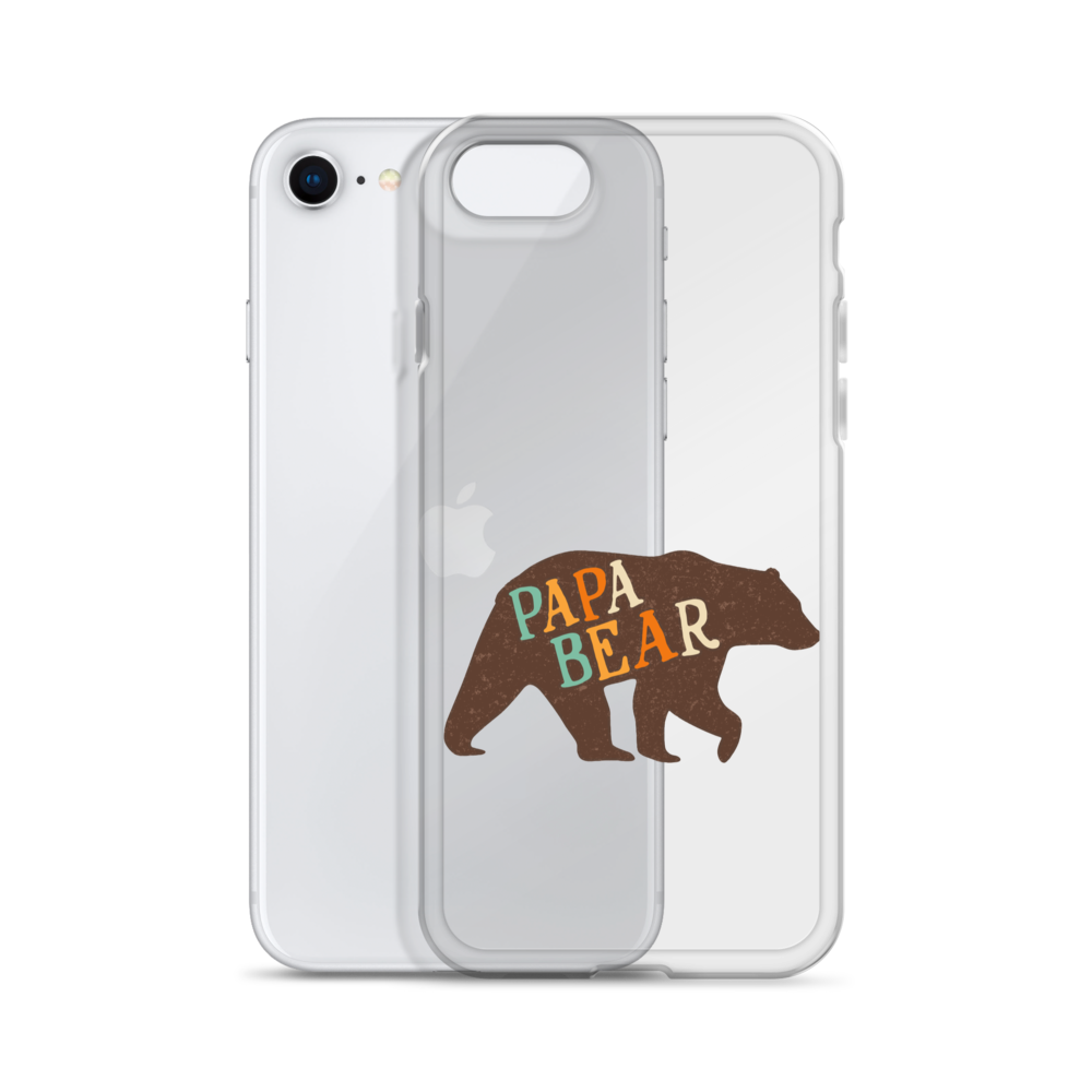 Papa Bear Clear Case for iPhone®