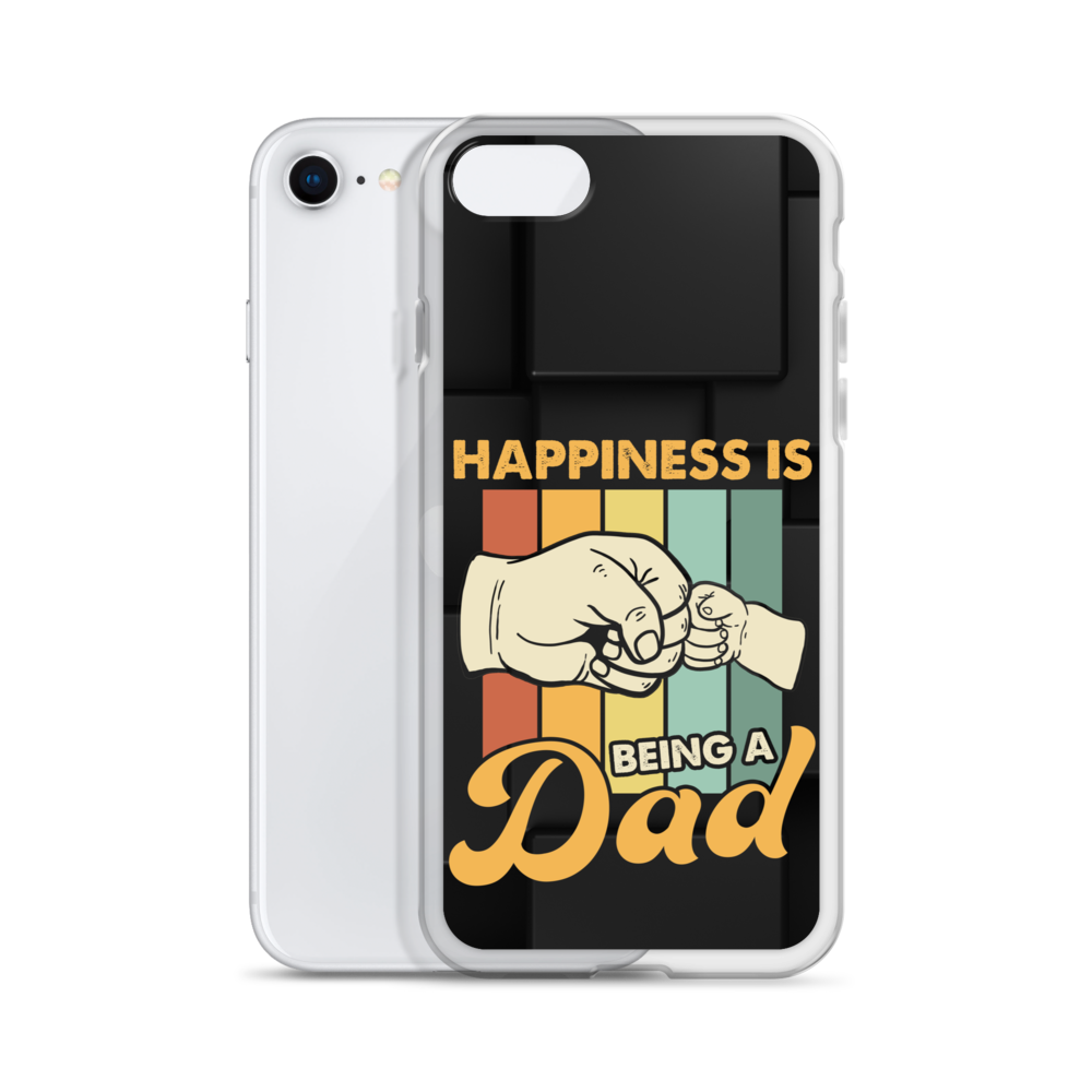 Happiness Is Being A Dad Clear Case for iPhone®