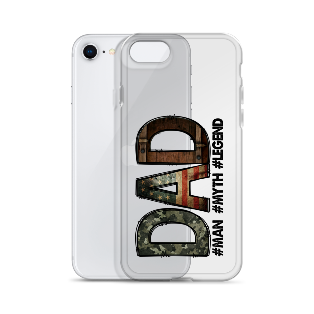 Dad #Man #Myth #Legend Clear Case for iPhone®