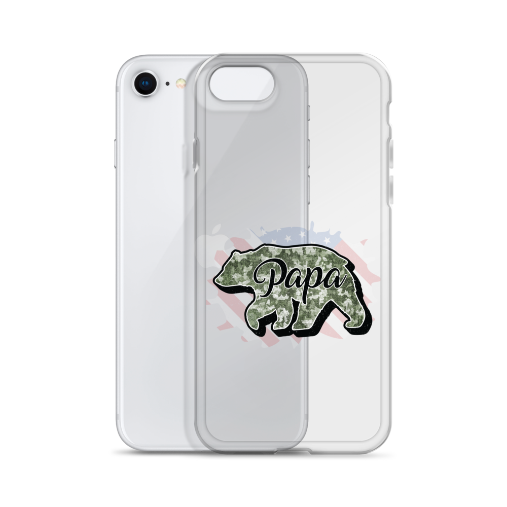 Bear Papa Clear Case for iPhone®