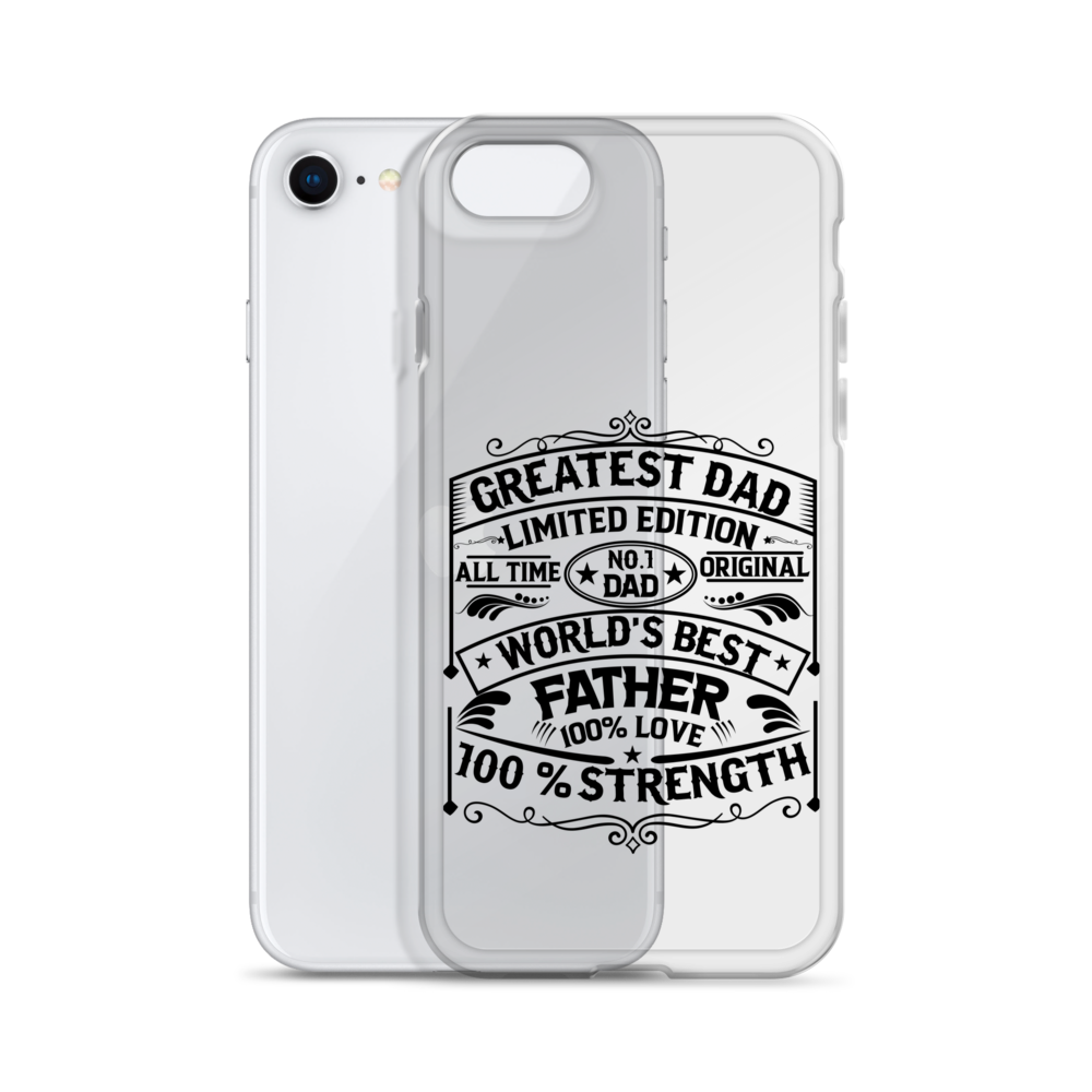 Greatest Dad Limited Edition All Time Clear Case for iPhone®