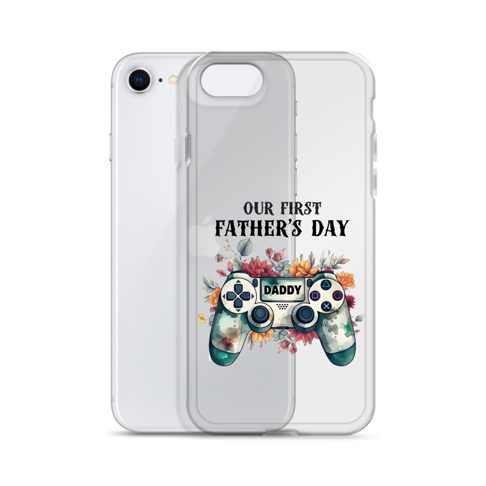 Our First Father's day Clear Case for iPhone®