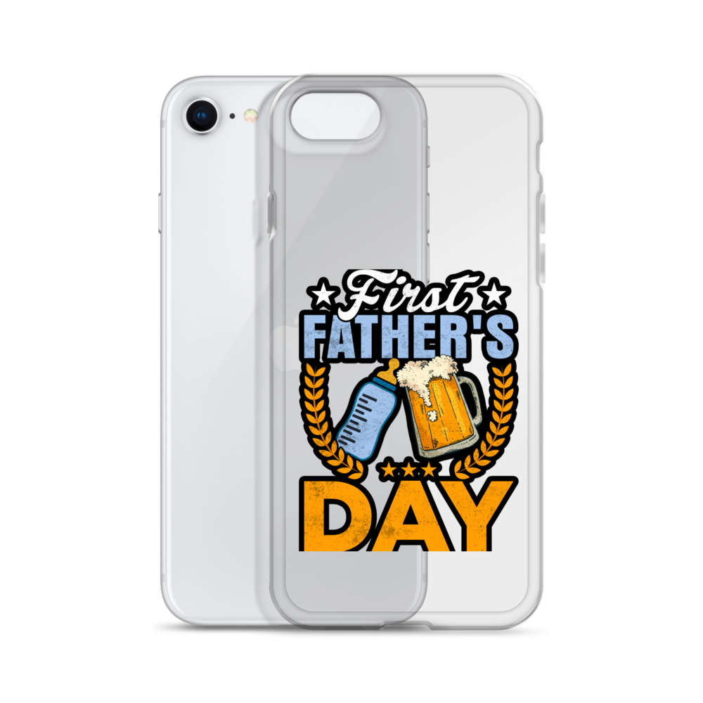 First Father's Day Clear Case for iPhone®